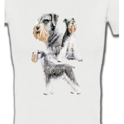 T-Shirts Races de chiens Schnauzer (C)