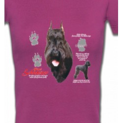 T-Shirts Races de chiens Schnauzer (F)