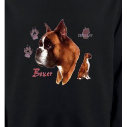 Sweatshirts Races de chiens Boxer (H)