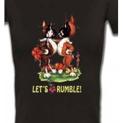 T-Shirts Races de chiens Boxer humour (F)