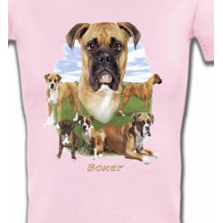 T-Shirts Races de chiens Boxers (G)