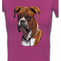 T-Shirts Races de chiens Boxer avec larmes aux yeux (I)