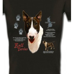 T-Shirts Races de chiens Bull Terrier (E)