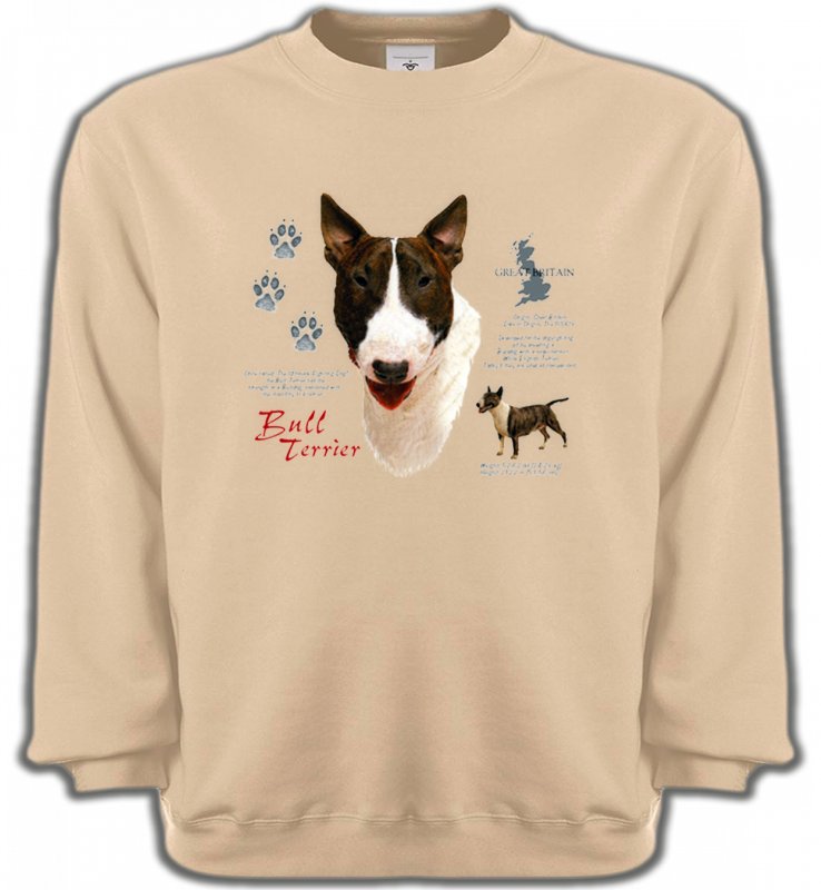 Sweatshirts Unisexe Bull Terrier Bull Terrier (E)