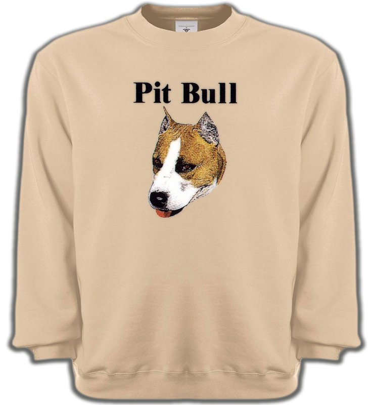 Sweatshirts Unisexe Bull Terrier Pit Bull (G)