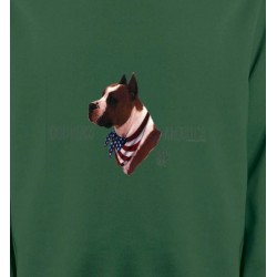 Sweatshirts Races de chiens Bull Terrier America