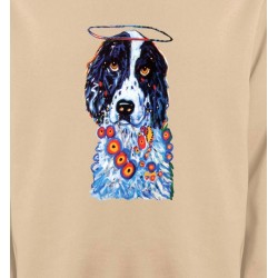 Sweatshirts Races de chiens Cocker dessin (S)