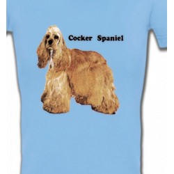 T-Shirts Cocker Cocker Spaniel beige (D)