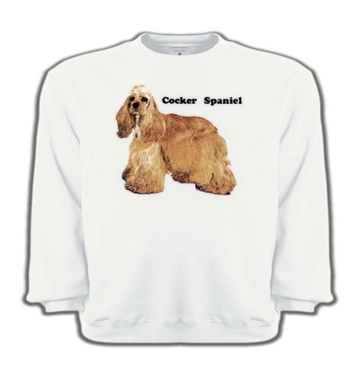 Sweatshirts Enfants Cocker Cocker Spaniel beige (D)
