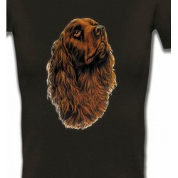 T-Shirts Races de chiens Cocker brun (C)