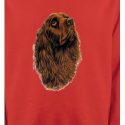 Sweatshirts Races de chiens Cocker brun (C)