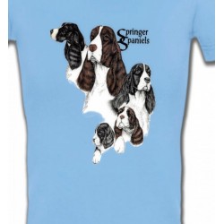 T-Shirts Races de chiens Cocker Spaniels (I)