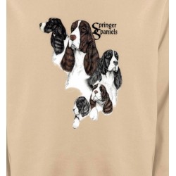 Sweatshirts Races de chiens Cocker Spaniels (I)