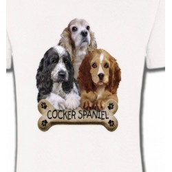 T-Shirts Cocker Cocker Spaniel chiots