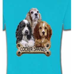 T-Shirts Races de chiens Cocker Spaniel chiots