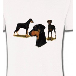 T-Shirts Races de chiens Doberman (A)