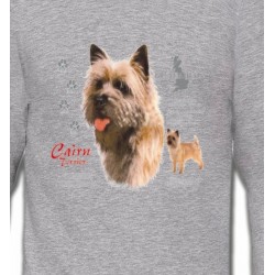 Sweatshirts Races de chiens Cairn Terrier (F)