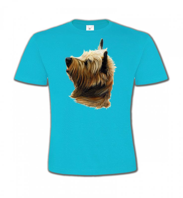 T-Shirts Col Rond Enfants Cairn Terrier Cairn Terrier (B)
