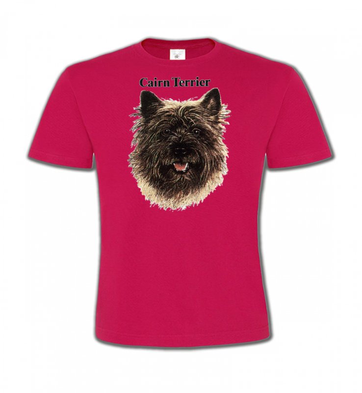 T-Shirts Col Rond Enfants Cairn Terrier Cairn Terrier (C)
