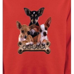 Sweatshirts Races de chiens Chihuahua bébés (A)