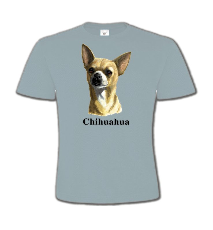 T-Shirts Col Rond Enfants Chihuahua Chihuahua (C)