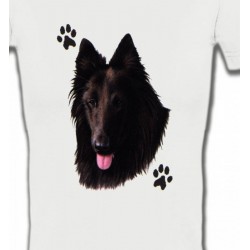 T-Shirts Races de chiens Groenendael noir (E)