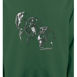 Sweatshirts Races de chiens Teckel (D)