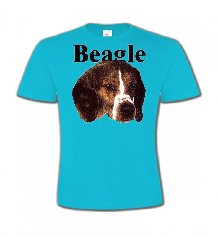T-Shirts Col Rond Enfants Beagle Beagle (D)