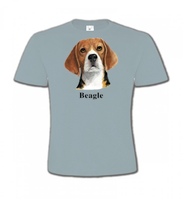 T-Shirts Col Rond Enfants Beagle Beagle (C)