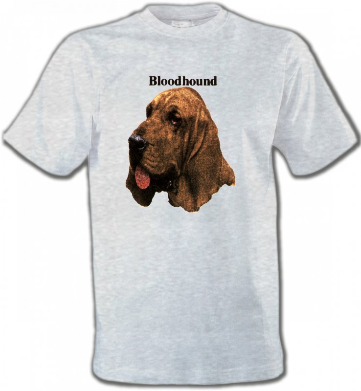 T-Shirts Col Rond Unisexe Bloodhound Bloodhound – Saint-Hubert (A)