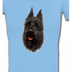 T-Shirts Races de chiens Bouvier des Flandres noir (A)