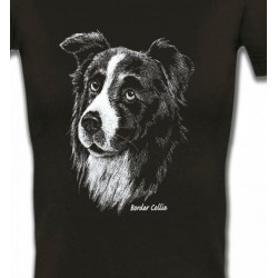 T-Shirts Races de chiens Border Collie (D)