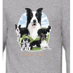 Sweatshirts Races de chiens Border Collie (E)