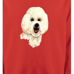 Sweatshirts Races de chiens Bichon frisé (B)