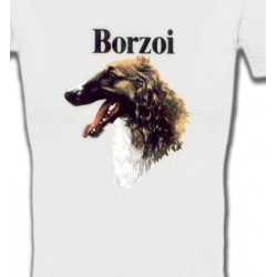 T-Shirts T-Shirts Col V Femmes Borzoi (D)