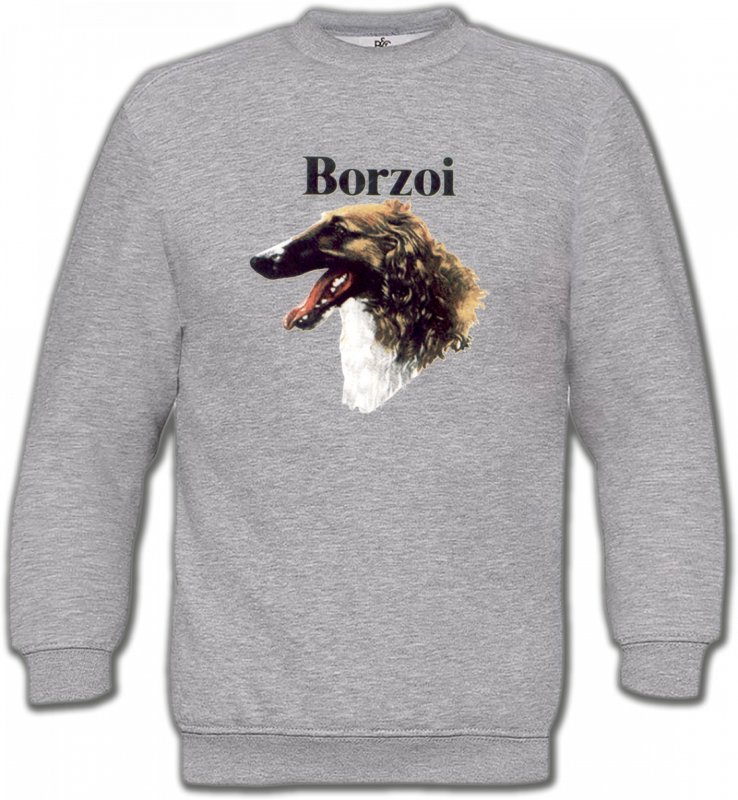 Sweatshirts Unisexe Borzoi Borzoi (D)