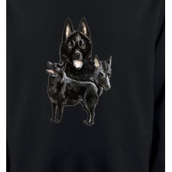 Sweatshirts Races de chiens Schipperke (A)
