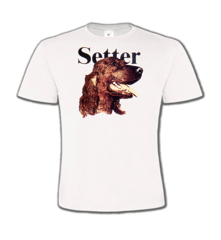 T-Shirts Col Rond Enfants Setter Setter (B)