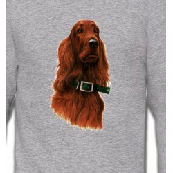 Sweatshirts Races de chiens Setter brun (G)