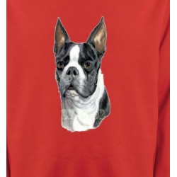 Sweatshirts Races de chiens Boston Terrier (D)