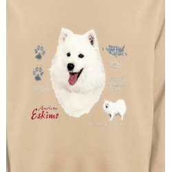 Sweatshirts Races de chiens Esquimau Américain (B)