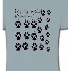 T-Shirts Humour/amour Pattes de chien humour