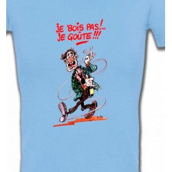 T-Shirts Humour/amour Humour Alcool je bois pas je goûte (U)