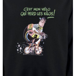 Sweatshirts Humour/amour Humour cycliste (L)