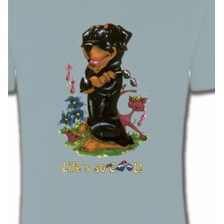 T-Shirts Humour/amour Rottweiler Cool (O)