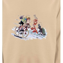 Sweatshirts Humour/amour Humour cycliste (W3)