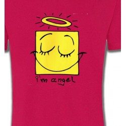 T-Shirts Humour/amour Humour je suis un ange (X3)