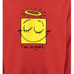 Sweatshirts Humour/amour Humour je suis un ange (X3)