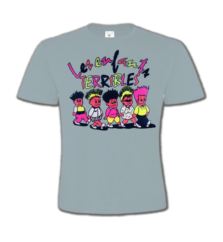 T-Shirts Col Rond Enfants Humour/amour Les enfants terribles