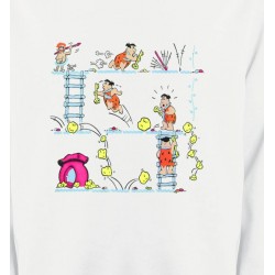 Sweatshirts Humour/amour La famille Pierre à Feu (B)